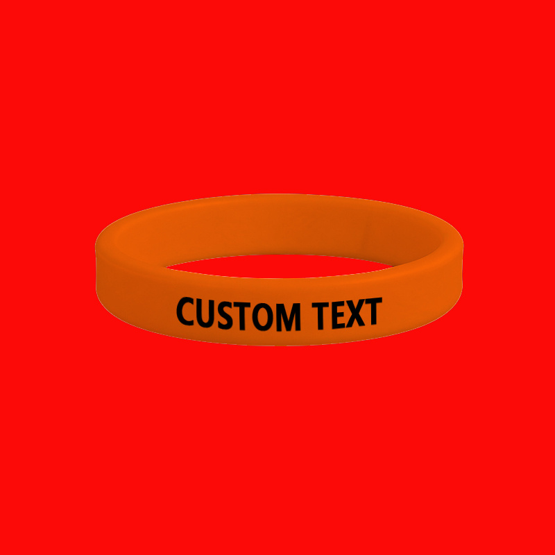 30pc Custom Silicone Bracelets Set, Personalised Gift